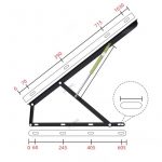 Folding Bed Accessories, Black 01-6023