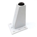 Sofa Leg, White/ Black