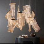 Chandelier Metal+Transparent - 01-5048