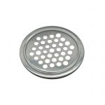 Air Ventilation Louver for Cabinet Door, Round Type