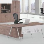 Managerial Office Desk Table Frame, Black + CP 01-4771