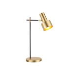Table Lamp Black+Gold 01-5077