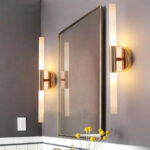 Wall Light H550mm Gold+White 01-4209