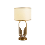 Table Lamp Metal +Cloth/ Bronze 01-5133